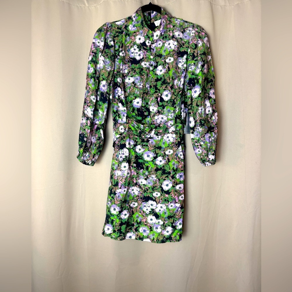 Women’s NWT Melloday Floral Green Dress